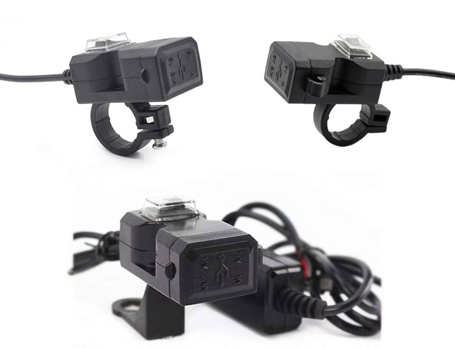 Amazon | SHEAWA バイク USB電源 USB充電器 USB2ポート 3.1A